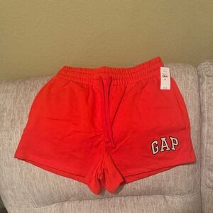 GAP Women's Bold Red Athletic Shorts